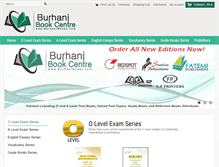 Tablet Screenshot of burhanibooks.com